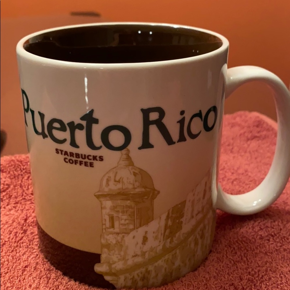 Starbucks Collector Coffee Cup- Puerto Rico
